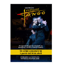 Forever Tango de Luis Bravo emociona en su paso por Barcelona
